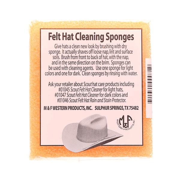 M & F | Hat Sponges Foam 2-Pk