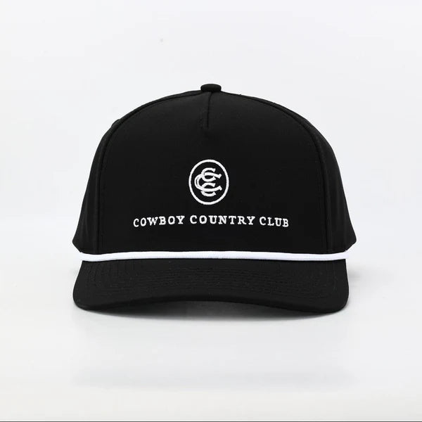 Cowboy Country Club | Member Rope Cap | Black