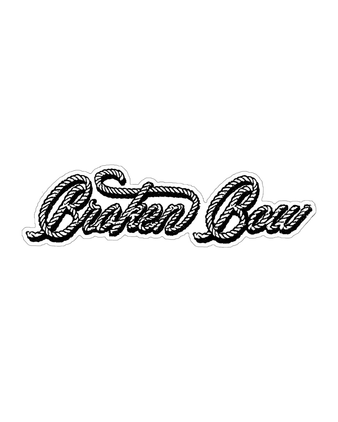 Broken Bow | Rope Sticker