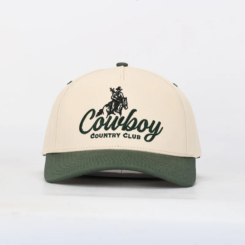 Cowboy Country Club | Rodeo Golfer Cap | Green