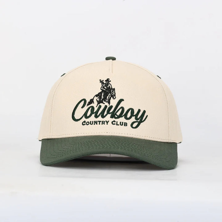 Cowboy Country Club | Rodeo Golfer Cap | Green