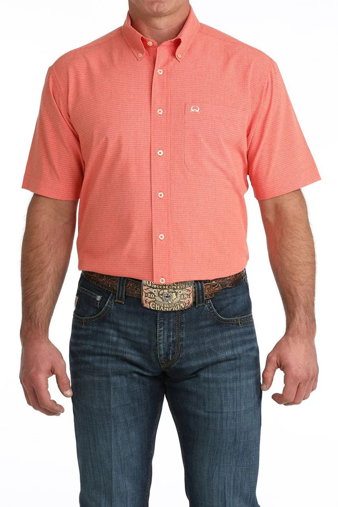 Cinch | Orange Arenaflex SS Shirt