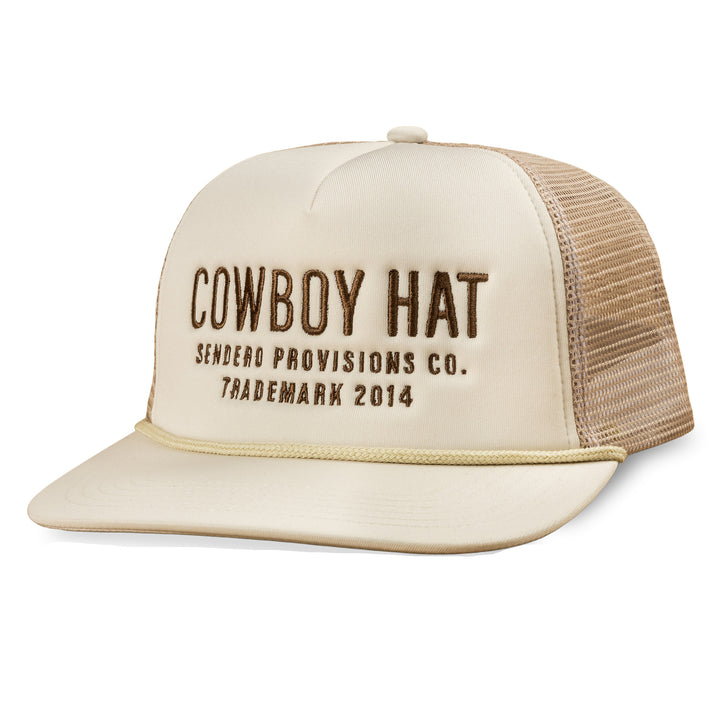 Sendero Provisions Co.| Cowboy Hat Cap Cream