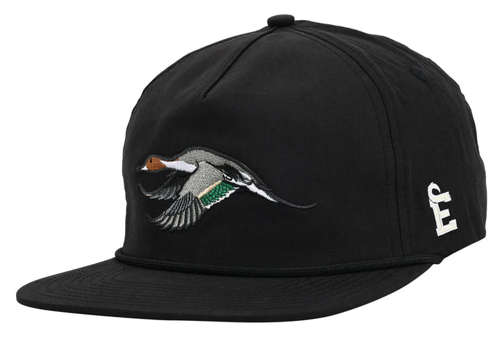 Embry Outdoors | Black Pintail Rope Cap