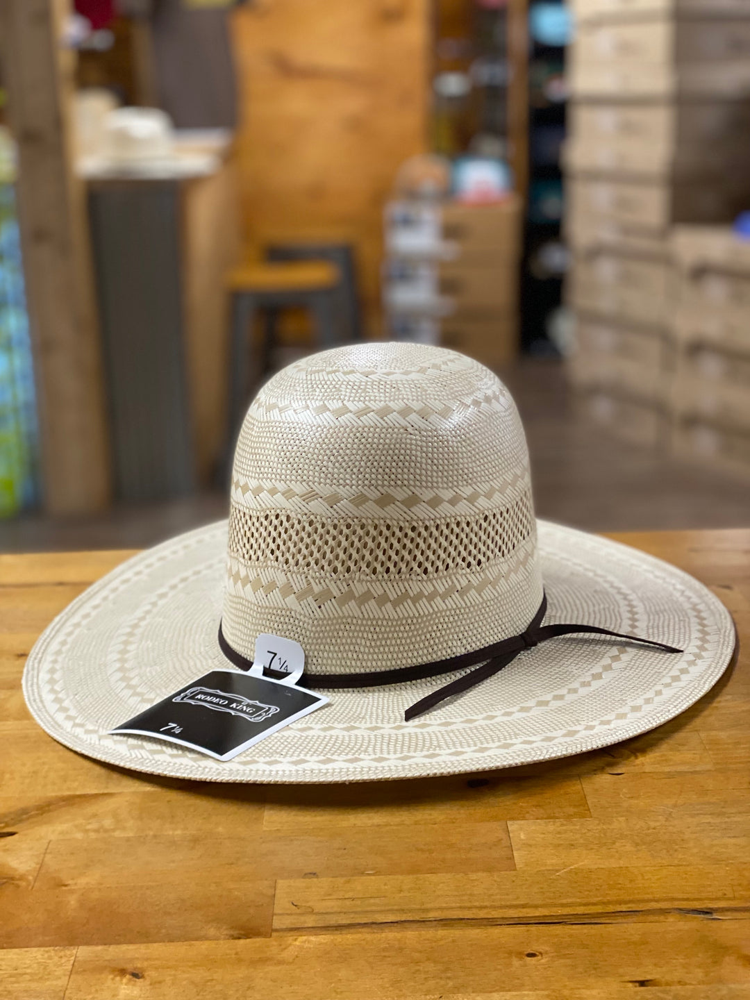 Rodeo King Santa Fe Straw Cowboy Hat