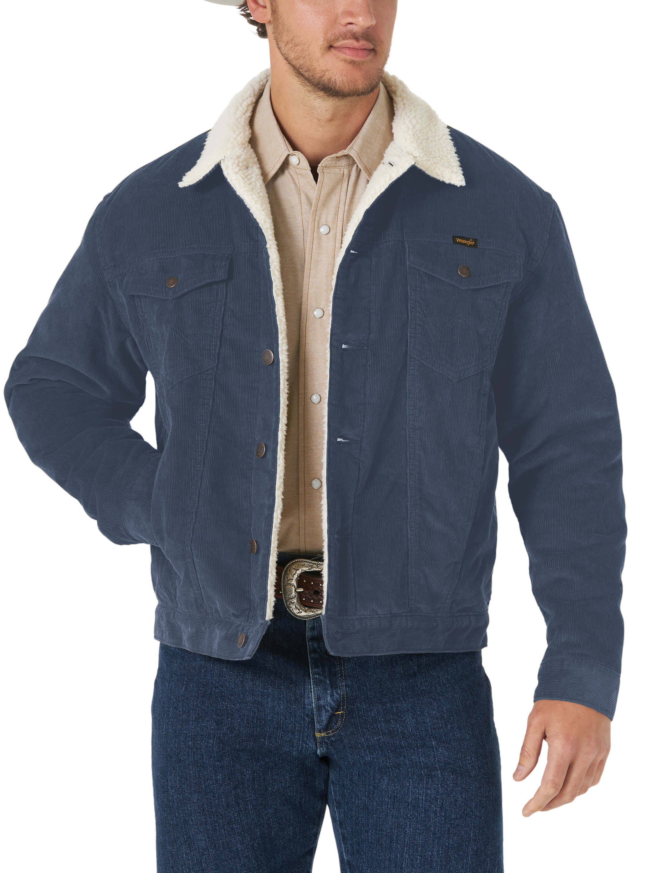 Blue cord clearance jacket