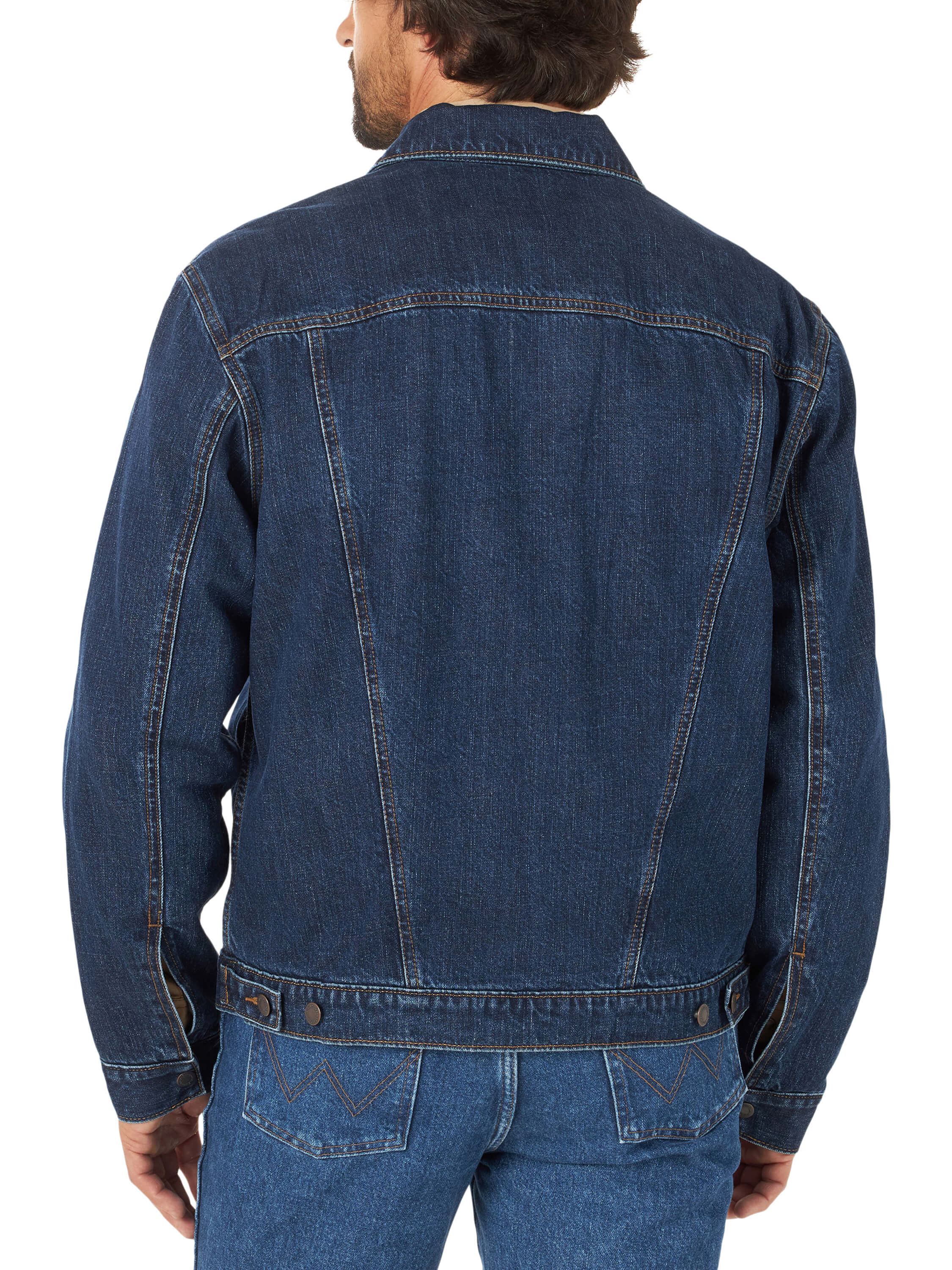Wrangler® Denim Jacket - Blanket Lined - Storm Blue