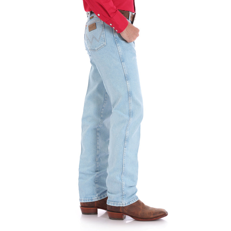 Side View Wrangler | Cowboy Cut® Original Fit Bleach Jean