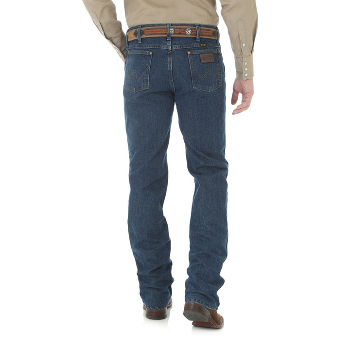 Back view Wrangler | Premium Performance Advanced Comfort Cowboy Cut® Slim Fit