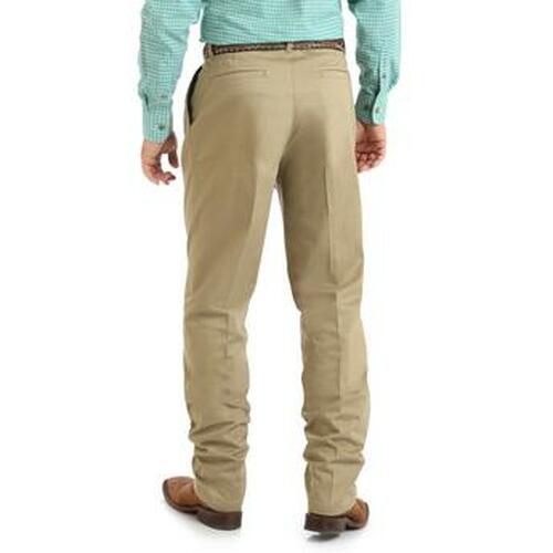 Rear View Wrangler | Khaki Riata Pleated Front Dress Pant