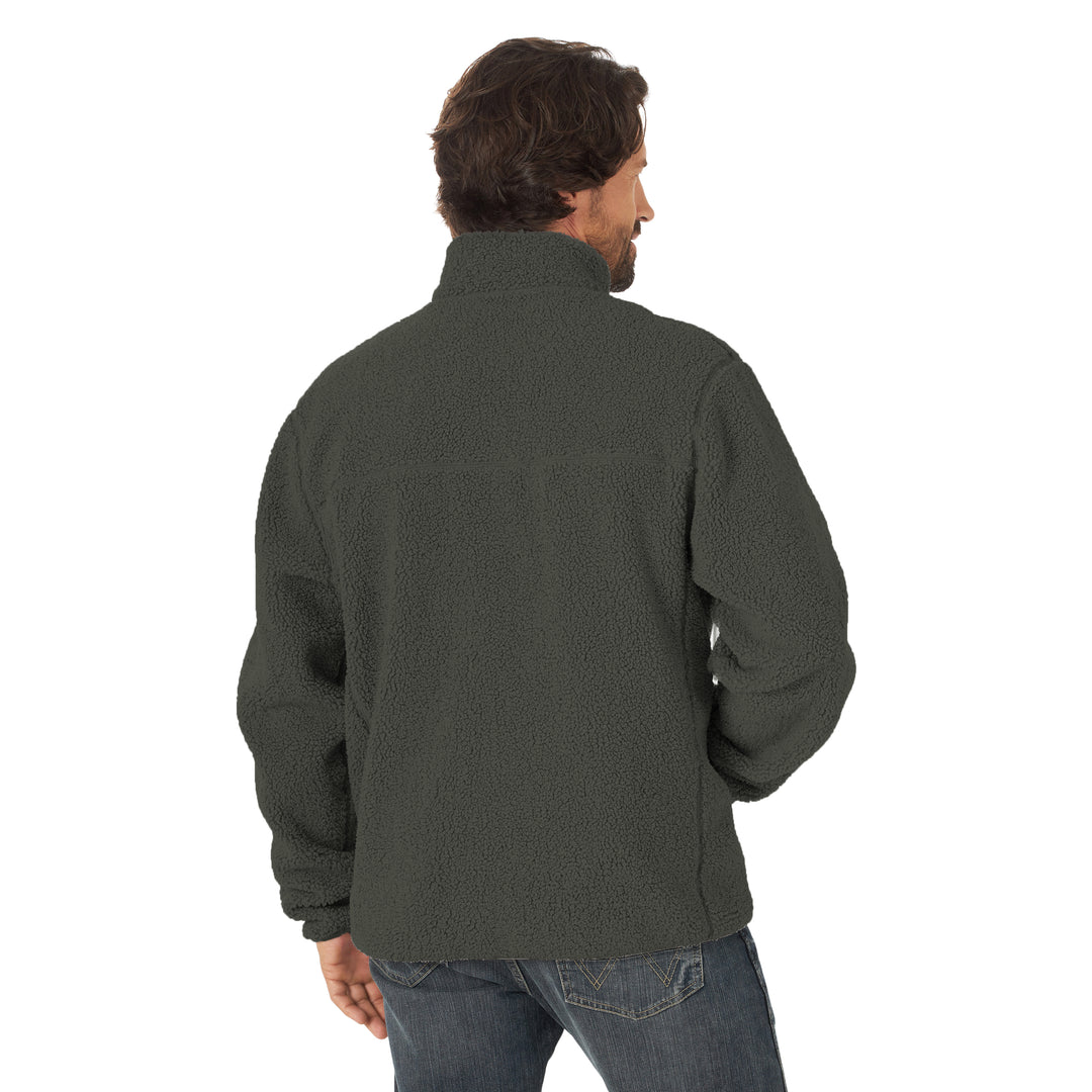 Wrangler | Dark Green Sherpa Jacket