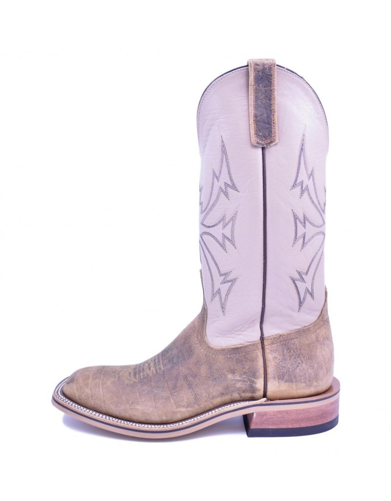 Side view Anderson Bean | Natural Brahma Bison Boot