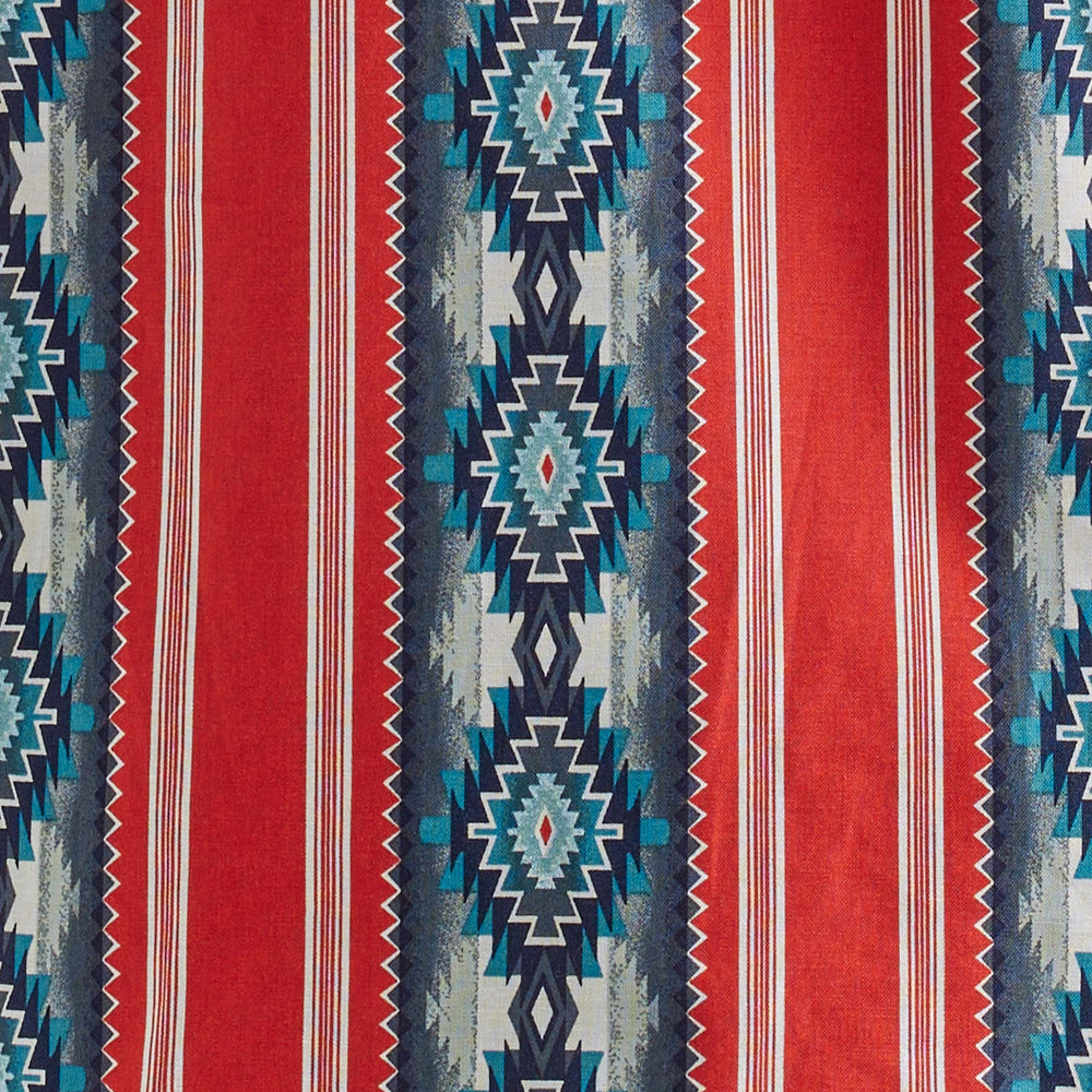 Swatch pattern and color Wrangler |  Checotah® Western Red Shirt