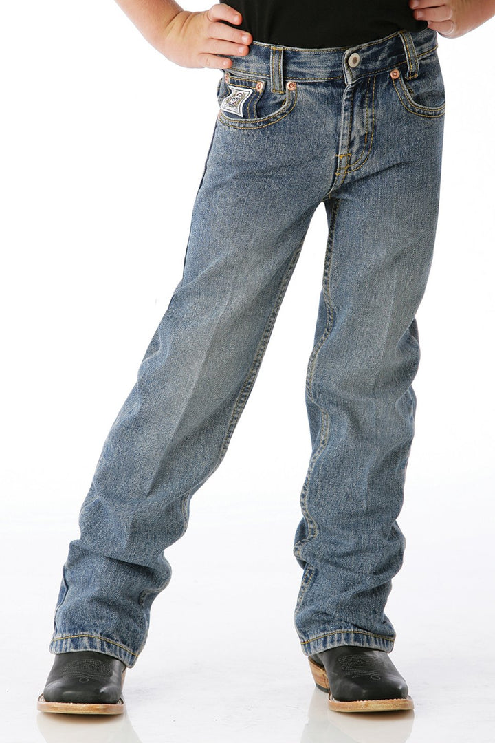 CInch  Boys White Label Med Stone Jean