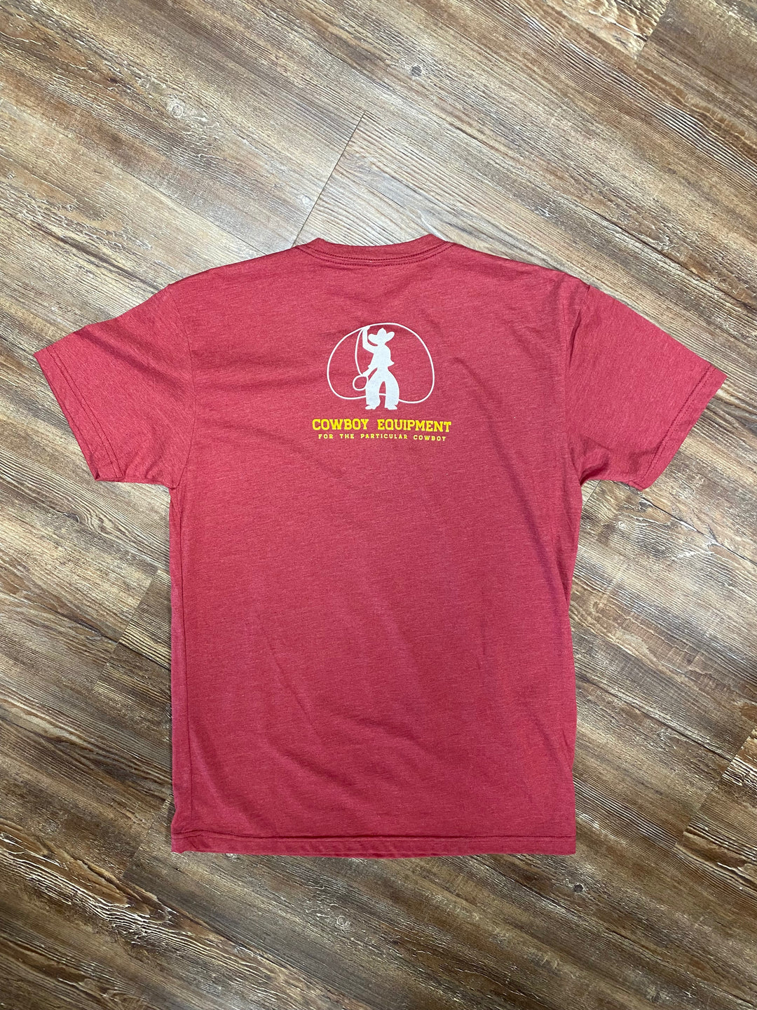 Back view of Red King Ropes Logo T-Shirt