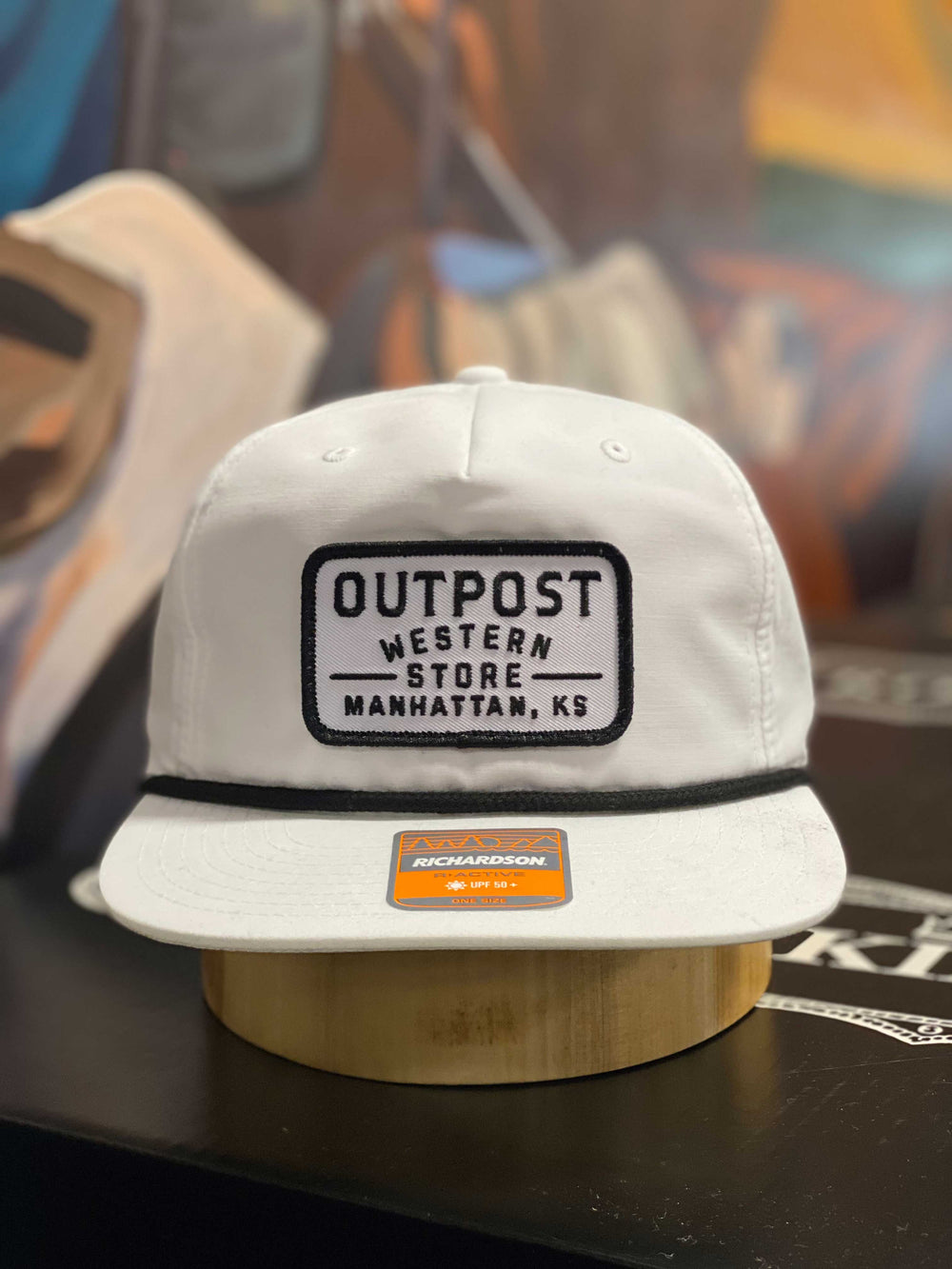 Outpost Richardson Rope Cap White