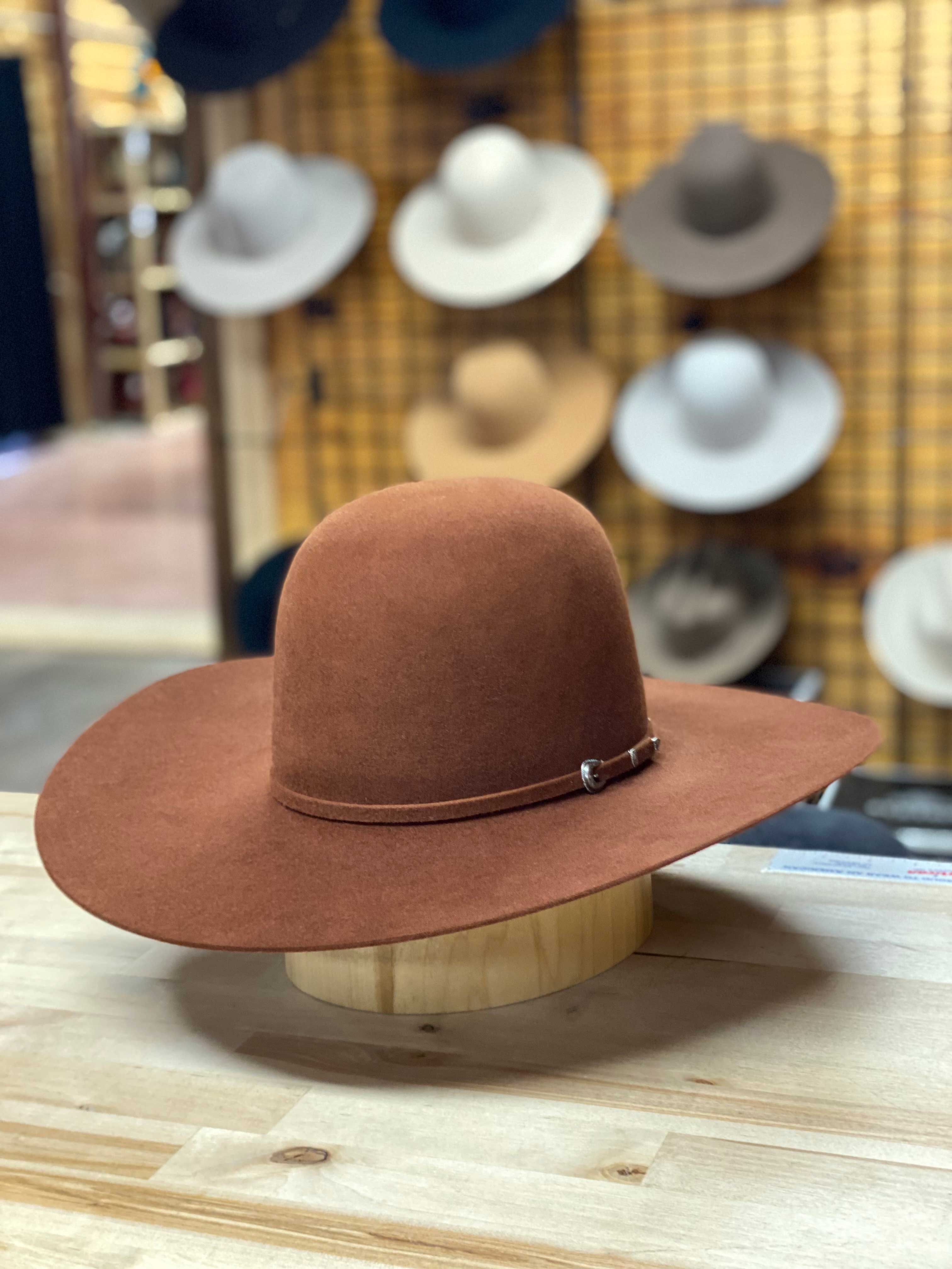 Rodeo King | 7X Rust Felt Cowboy Hat – Outpost Western Store