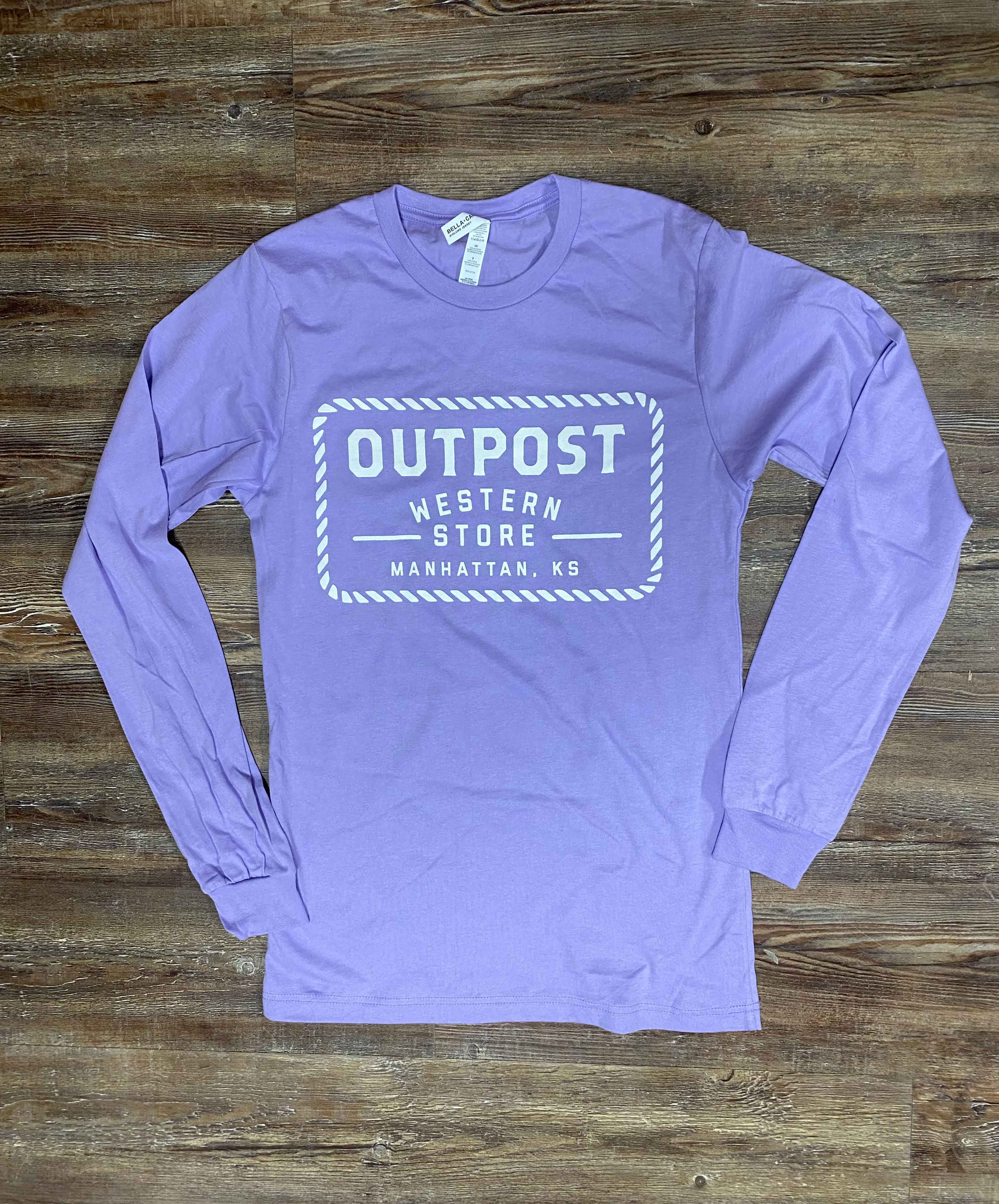 Outpost Logo Long Sleeve T-shirt – Outpost Western Store