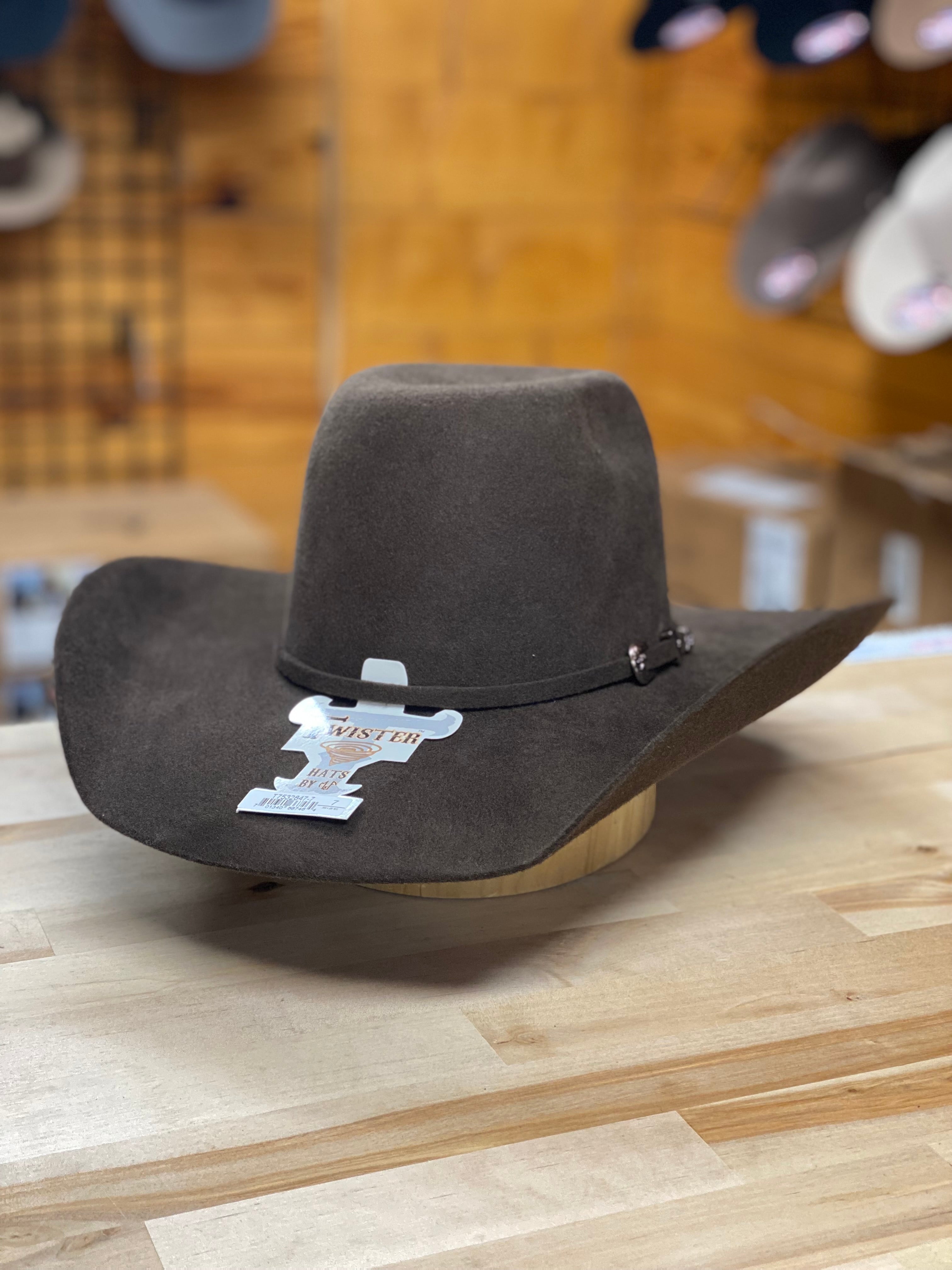 Twister | Brown Austin 2X Felt Hat – Outpost Western Store