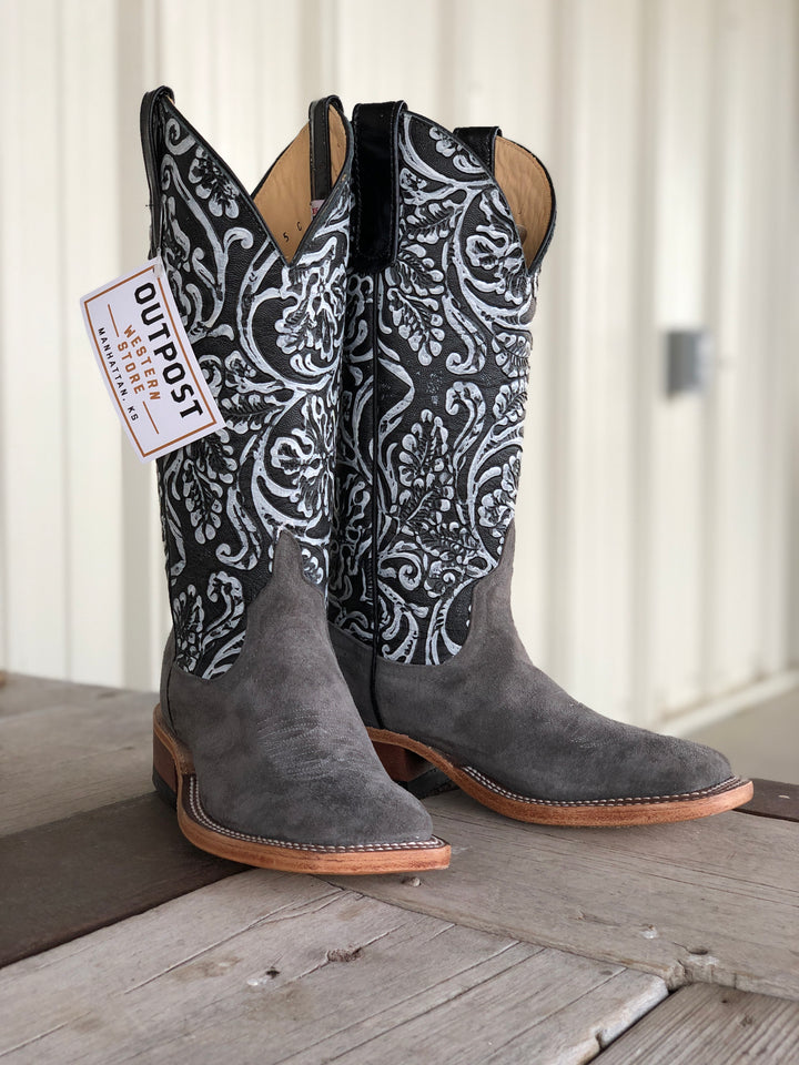Anderson Bean | Smoked Bacon/White Wash Toolbox Ladies Boot