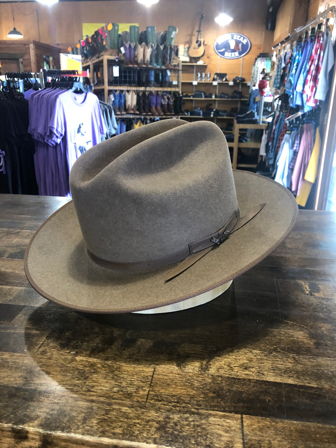 Stetson 6X Open Road Hat, Brown Mix