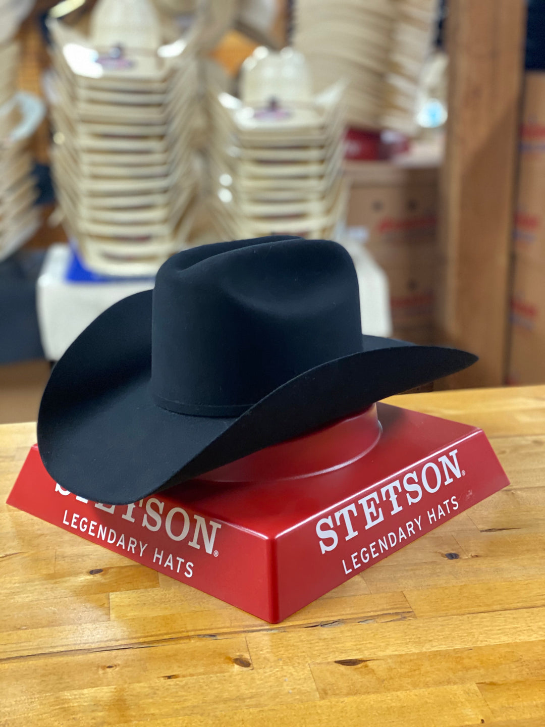 Stetson 6X Skyline Black Cowboy Hat