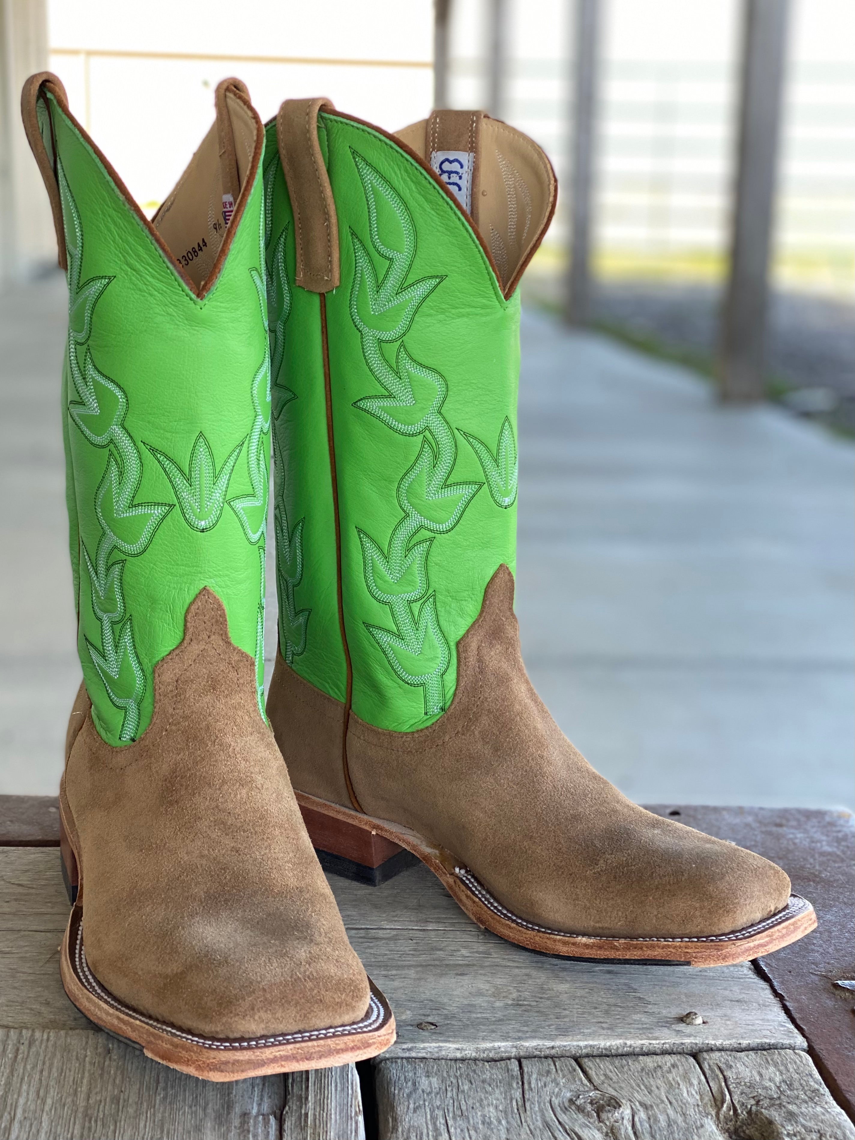 Anderson Bean Tan Newman Roughout Boot