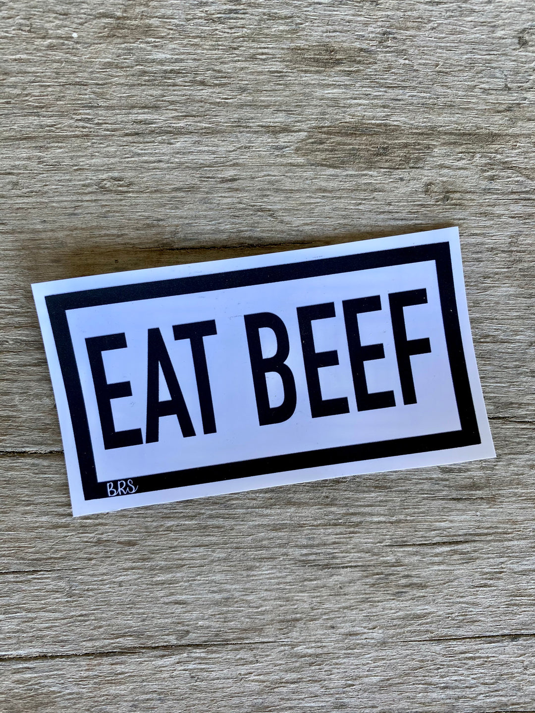 Bison Range | Eat Beef Sticker