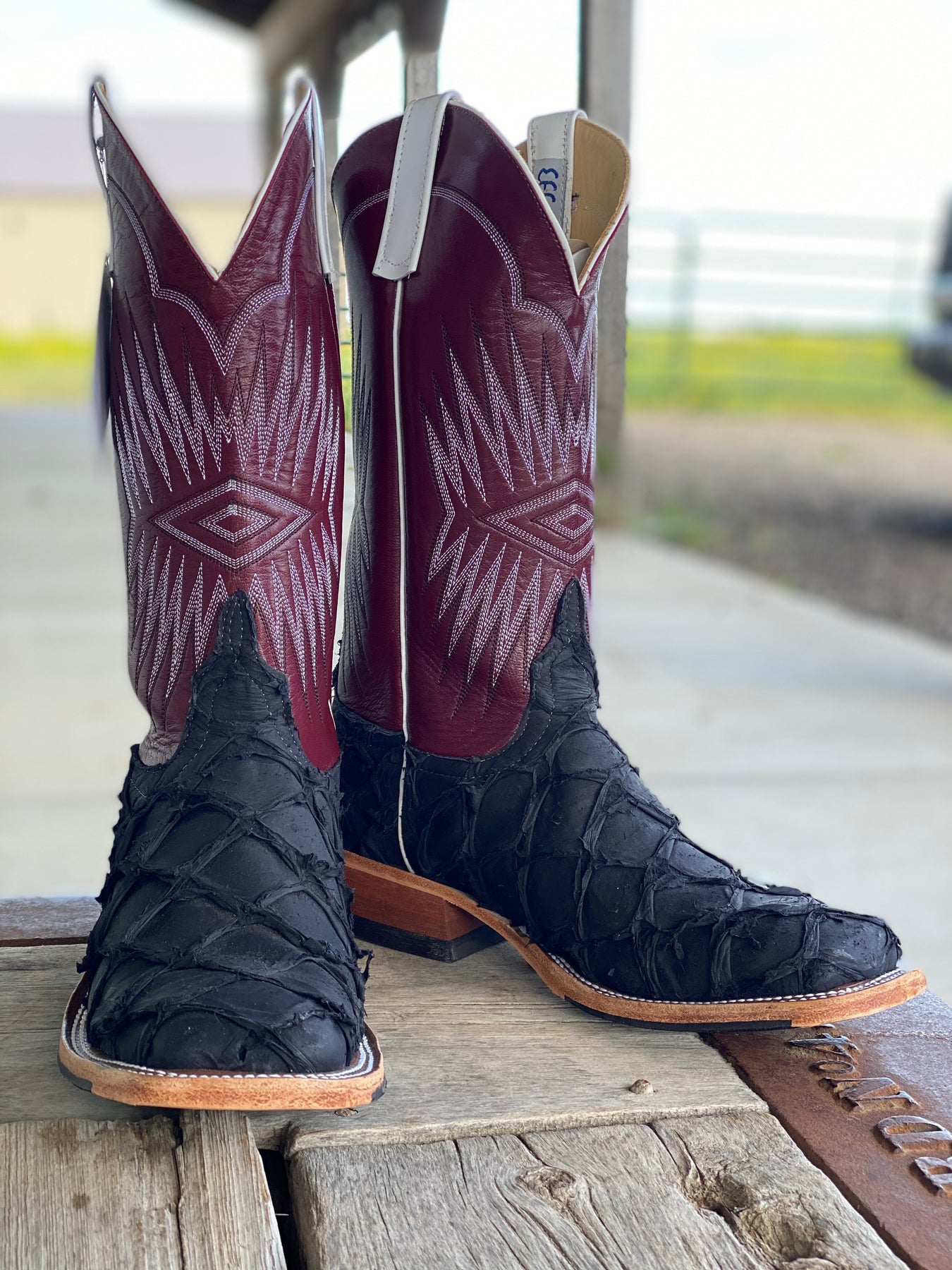 Anderson Bean | Matte Black Big Bass Boot – Outpost Western Store