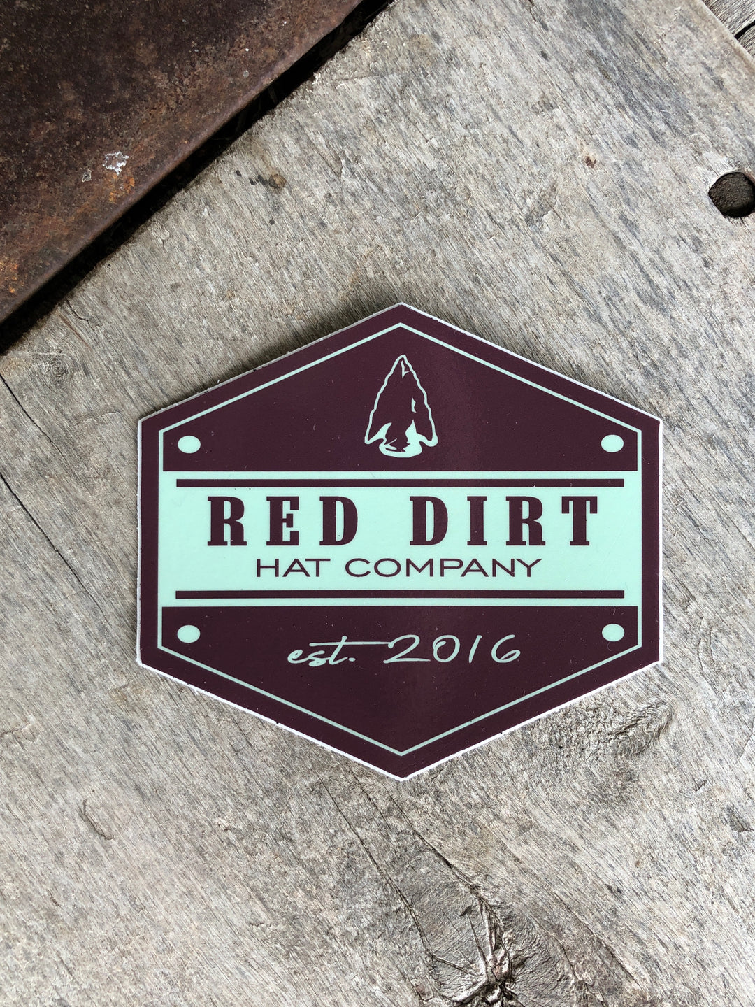 Red Dirt | Arrowhead Sticker