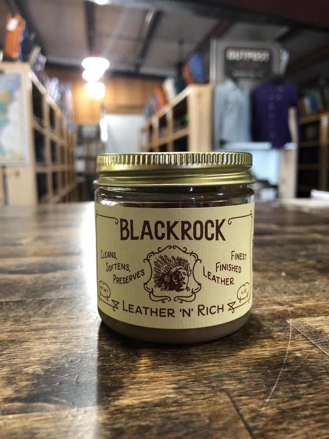 Black Rock Leather 'N' Rich leather conditioner