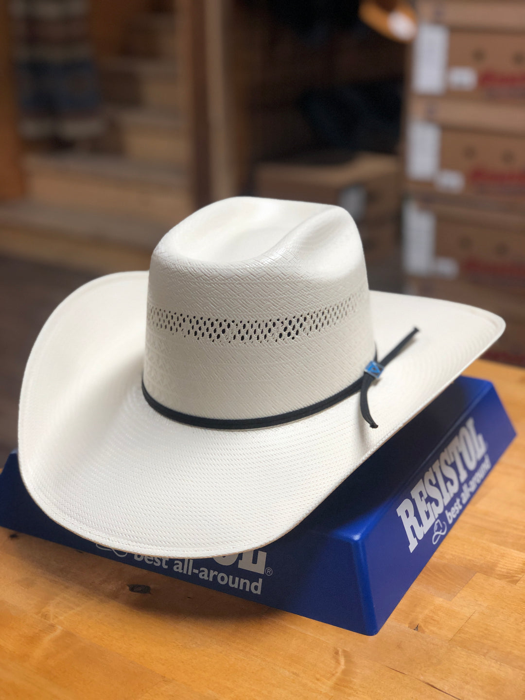 Resistol CoJo Hootie Straw Cowboy Hat