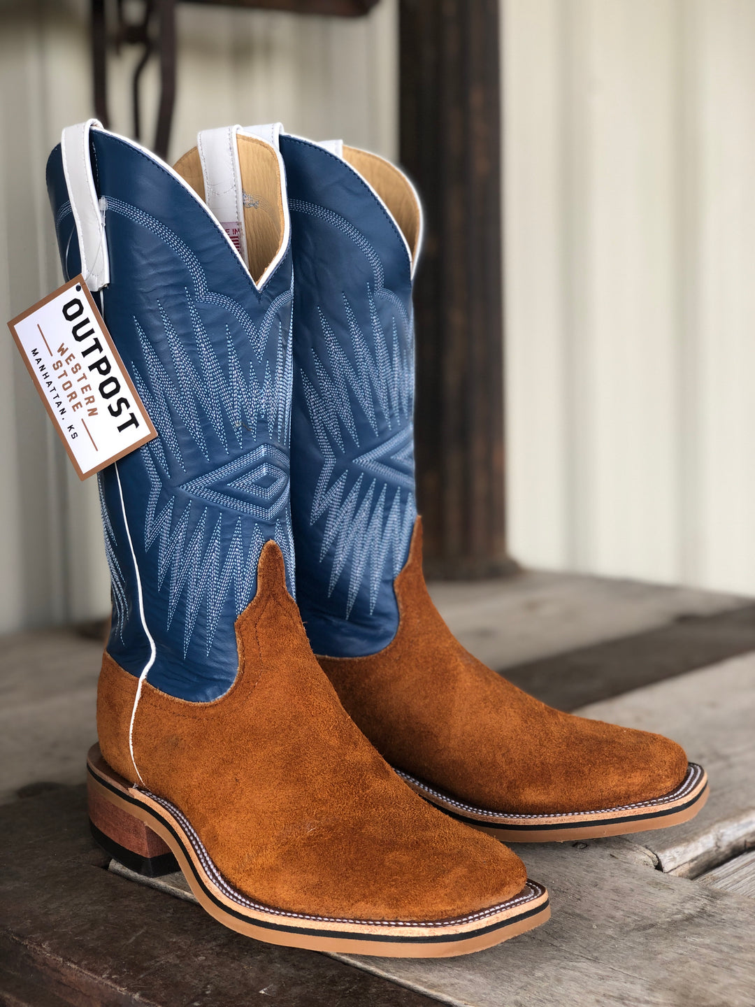 Anderson Bean | Rust Ryan Roughout Boot