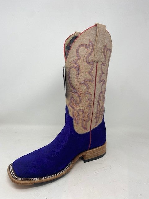 Macie Bean Top Hand |  Purple Split Suede Ladies Boot