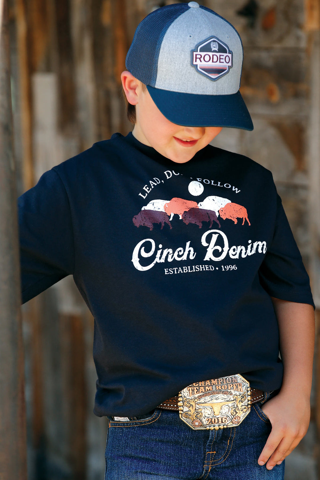 Cinch | Boys Navy T-Shirt