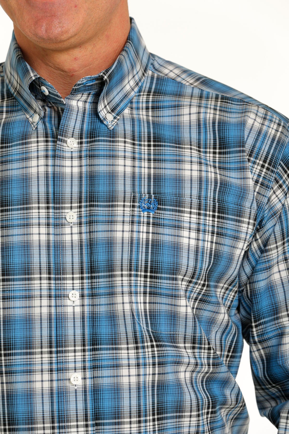 Cinch | Blue Plaid LS Classic Shirt – Outpost Western Store Cinch | Blue Plaid LS Classic Shirt – Outpost Western Store