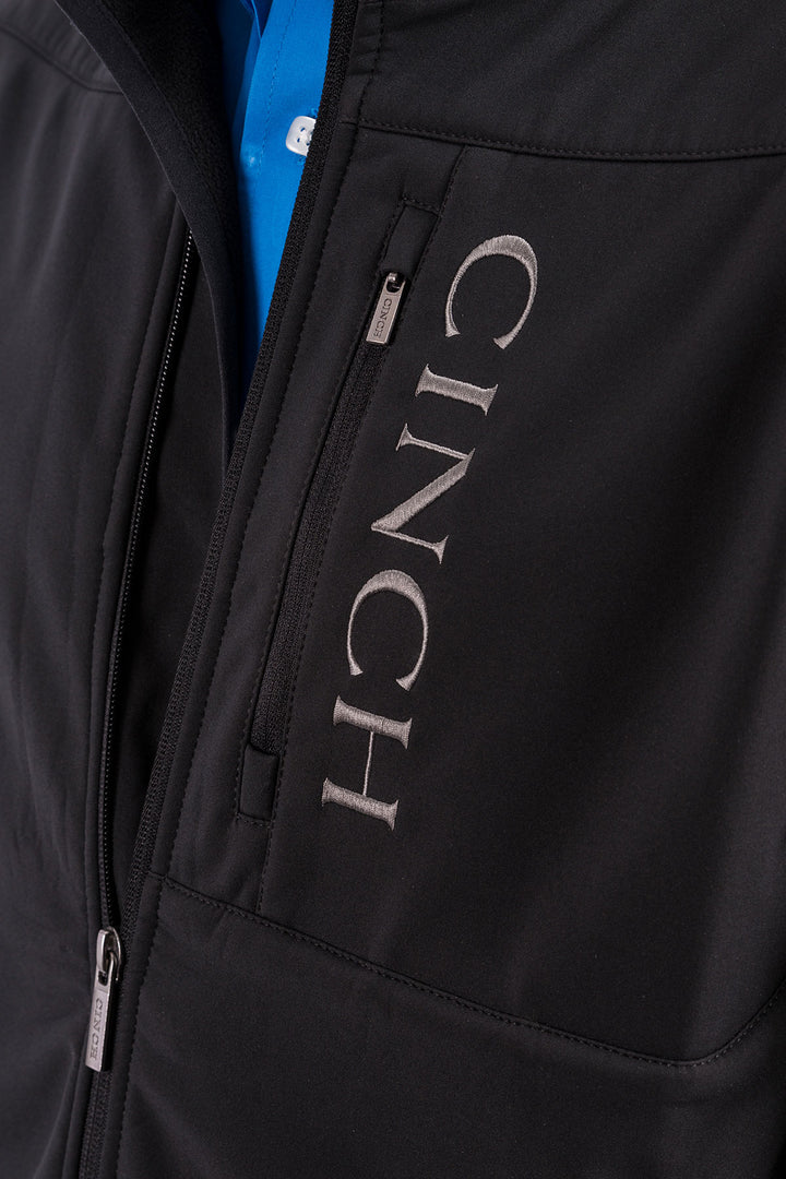 Cinch Logo View Cinch | Black Bonded Concealed Carry Jacket