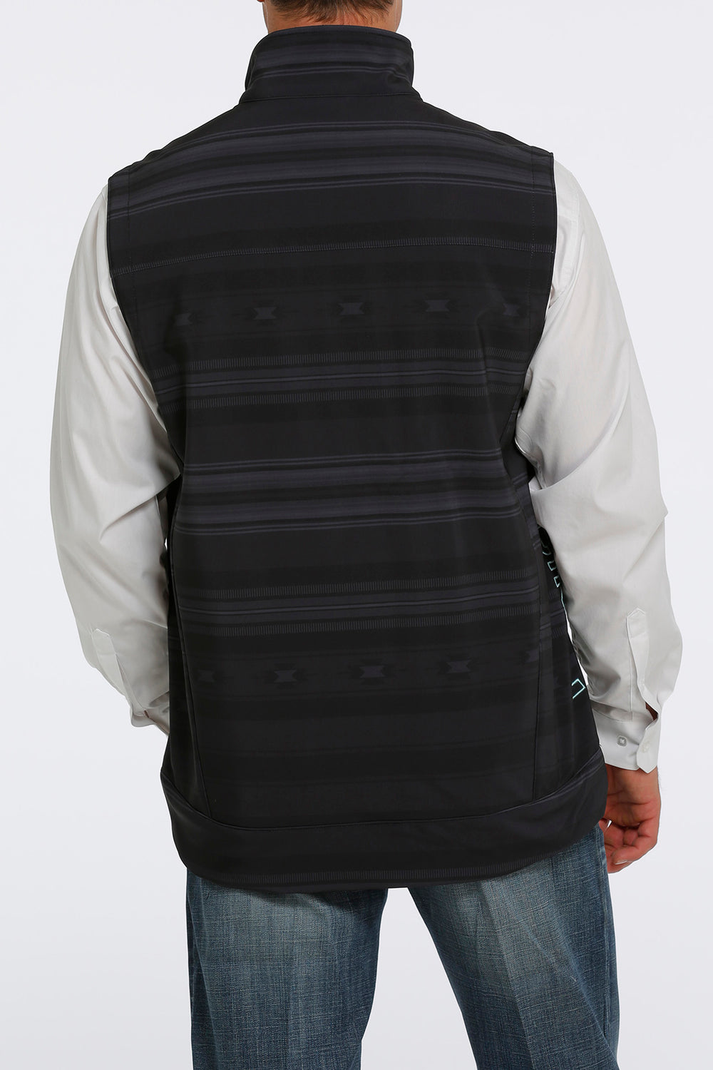 Back View Cinch | Black Bonded Vest