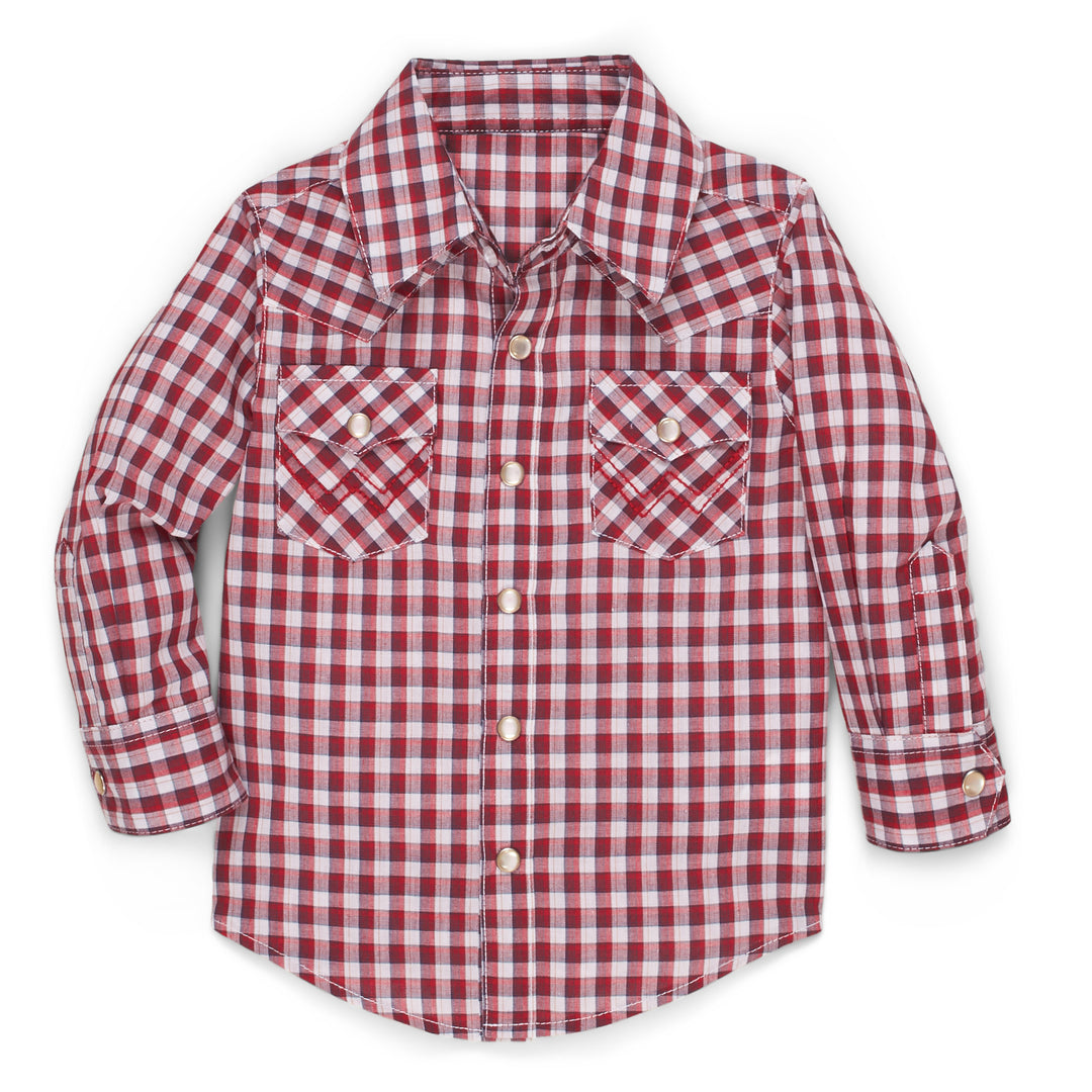 Wrangler | Wrangler® Baby Long Sleeve Plaid Shirt