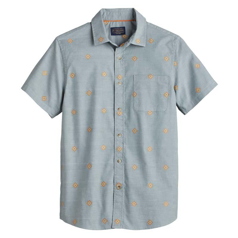 Pendleton | Kelp Green SS Carson Shirt