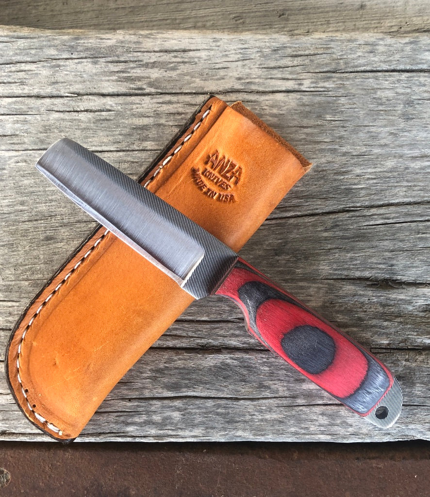 Anza | Nute Wood Handle Castration Knife