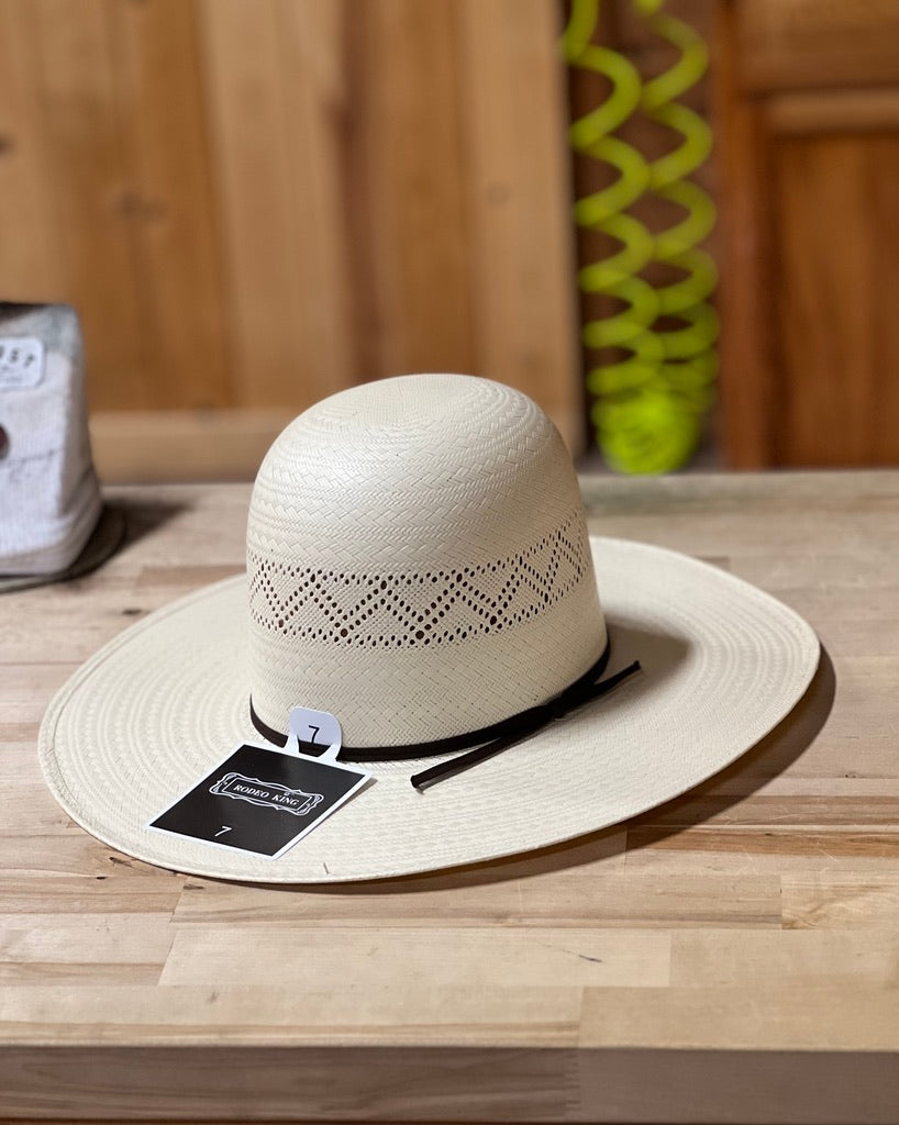Rodeo King | Ivory Coast Open 4 1/4" Straw Cowboy Hat