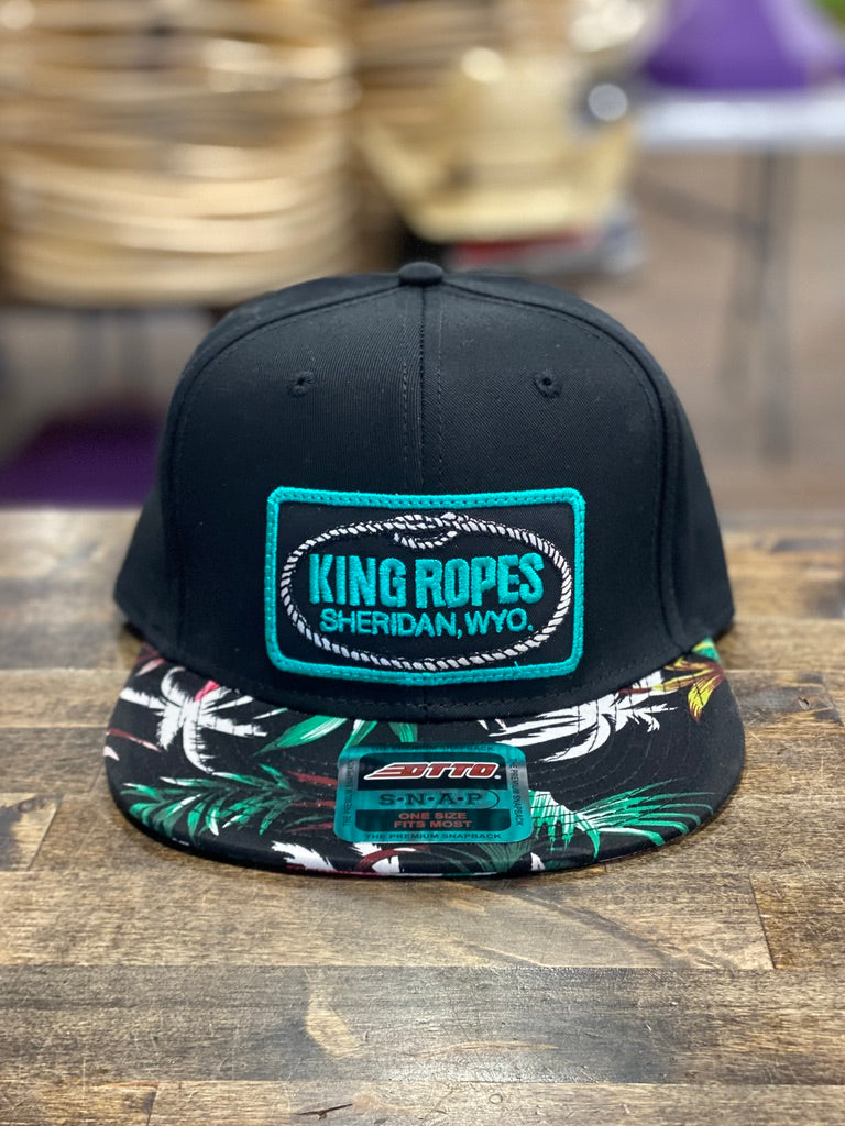 King Ropes Floral Brim Cap