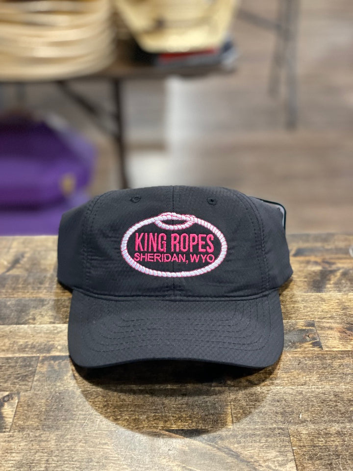 Black King Ropes Pink Patch Cap Legendary Cap
