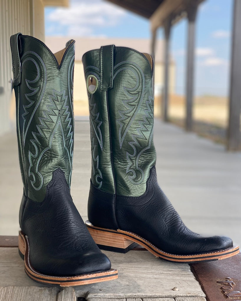 Olathe Boot Co. | Black Mule Boot – Outpost Western Store