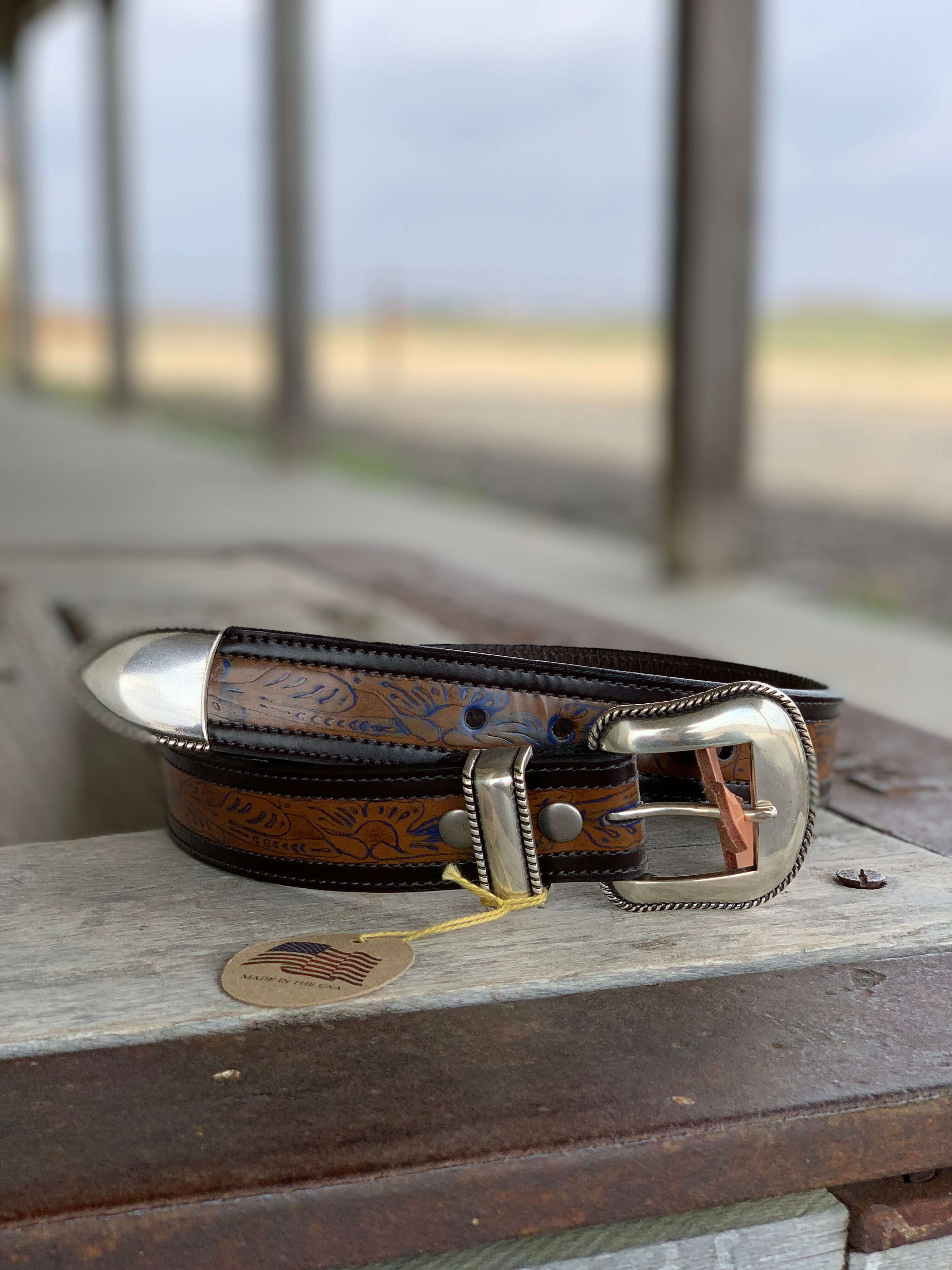 Vintage western outlet belt