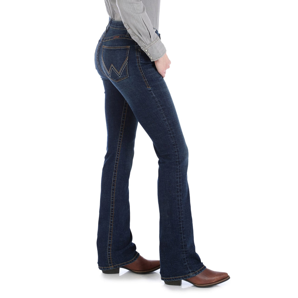 side view Wrangler | The Ultimate Riding®Willow Lovette Performance Waist Jean
