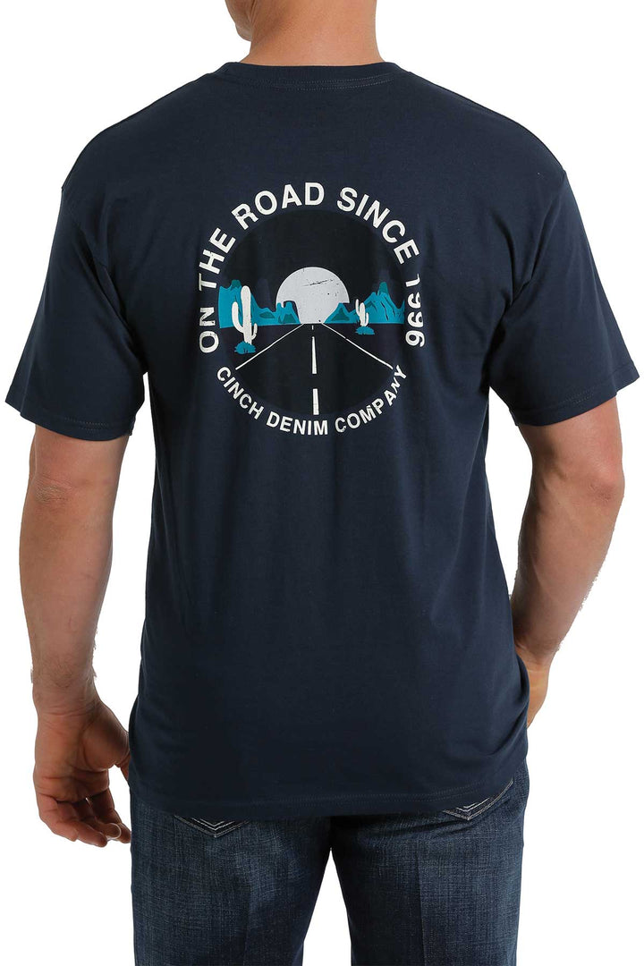 Cinch | Navy Logo T-Shirt