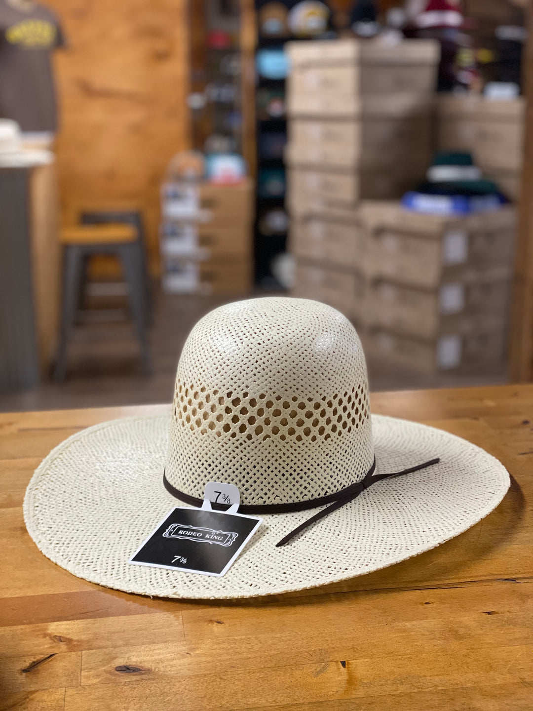 Rodeo King Twisted Toyo Straw Cowboy Hat