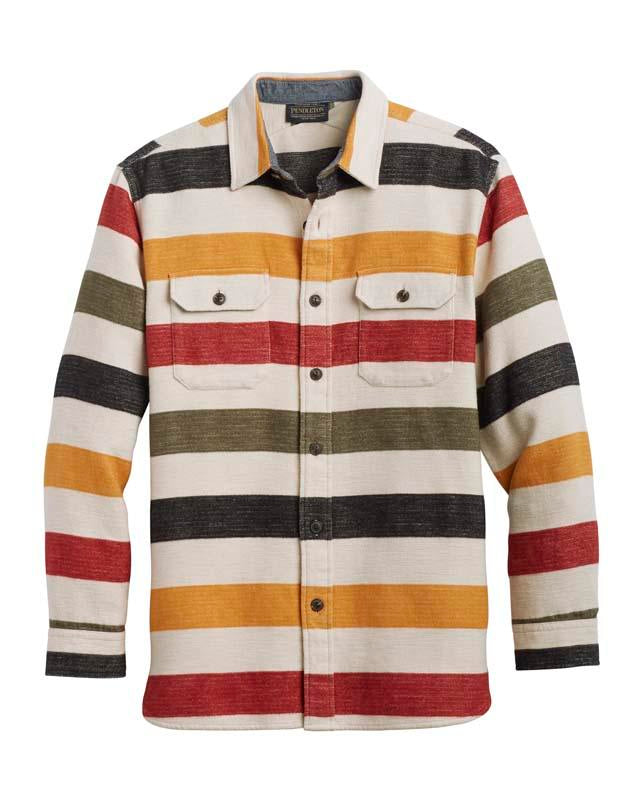 Pendleton | Glacier Stripe Driftwood Shirt